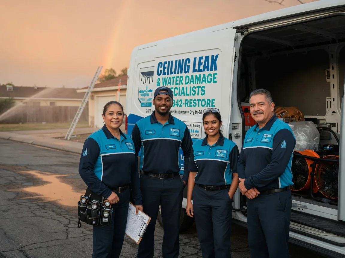 Ceiling Leak Cleanup company in North Bennington, VT