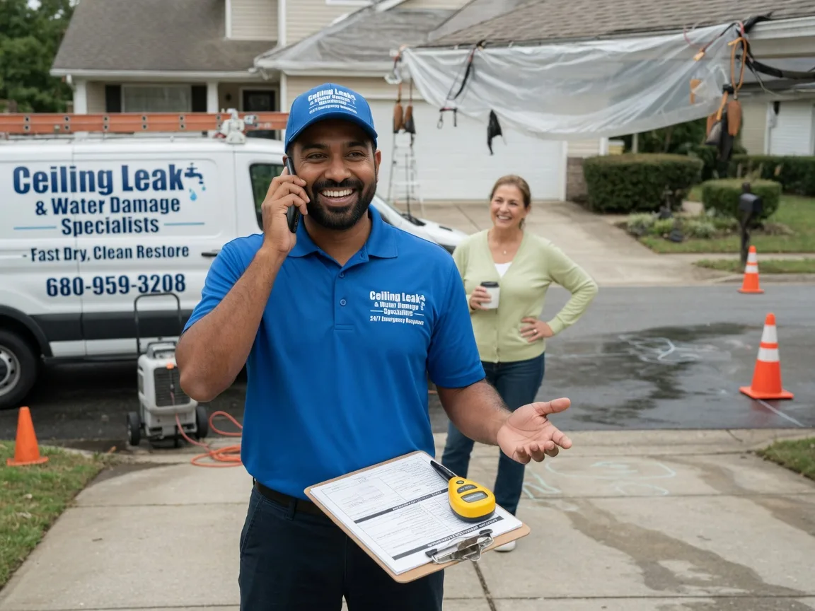 Ceiling Leak Cleanup North Bennington, VT FAQs